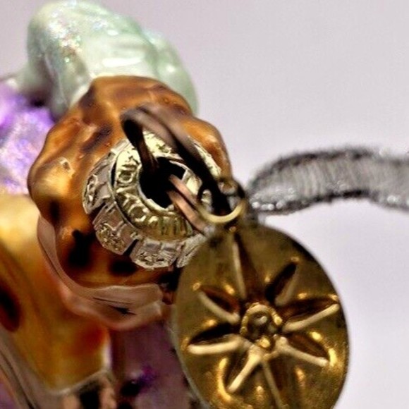 Christopher Radko Angel On A Bell Christmas Ornament Heavenly Chimes - Picture 9 of 9